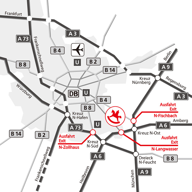 通过以下高速公路